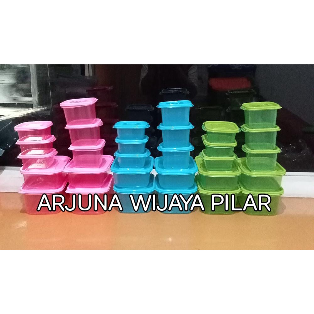 Tempat Makanan / Toples plastik Free BPA isi 10 pcs