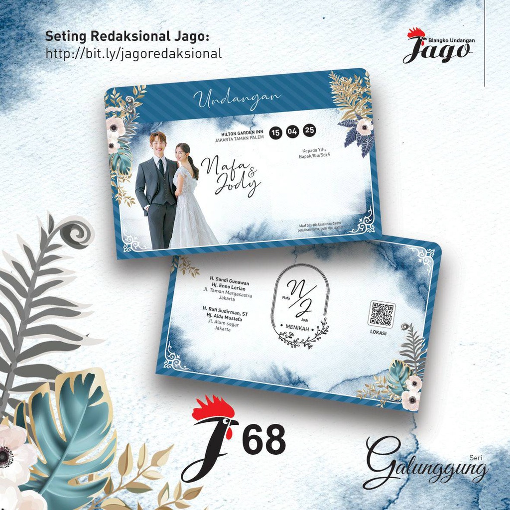 

UNDANGAN PERNIKAHAN JAGO 68