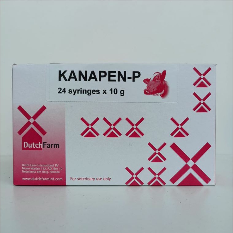 KANAPEN P 10ml 1 Box 24 pcs - Obat Mastitis Kambing Sapi Fase Laktasi Ampuh - Isi lebih banyak dari Biomycin