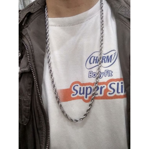 Kalung Rantai Anti Karat panjang 75cm