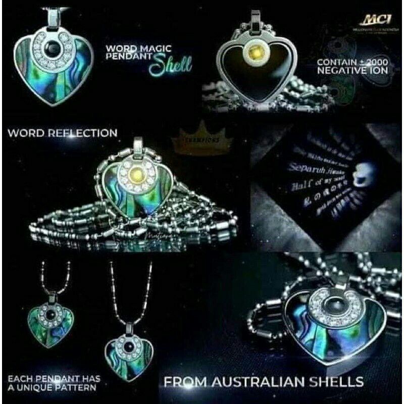 kalung wmp shell original segel