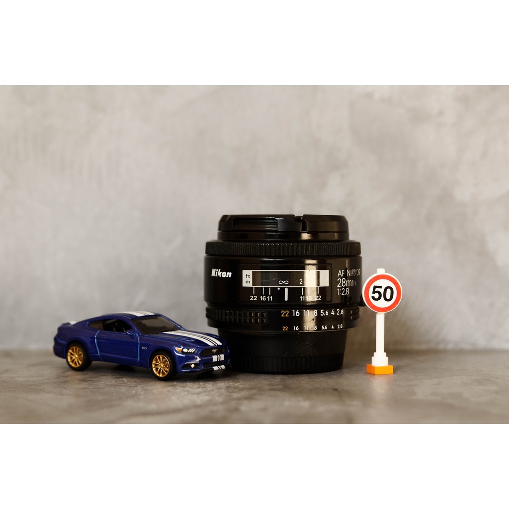 Lensa WIDE Nikon AF 28mm f2.8D Nikkor MULUS LIKENEW Made In JAPAN