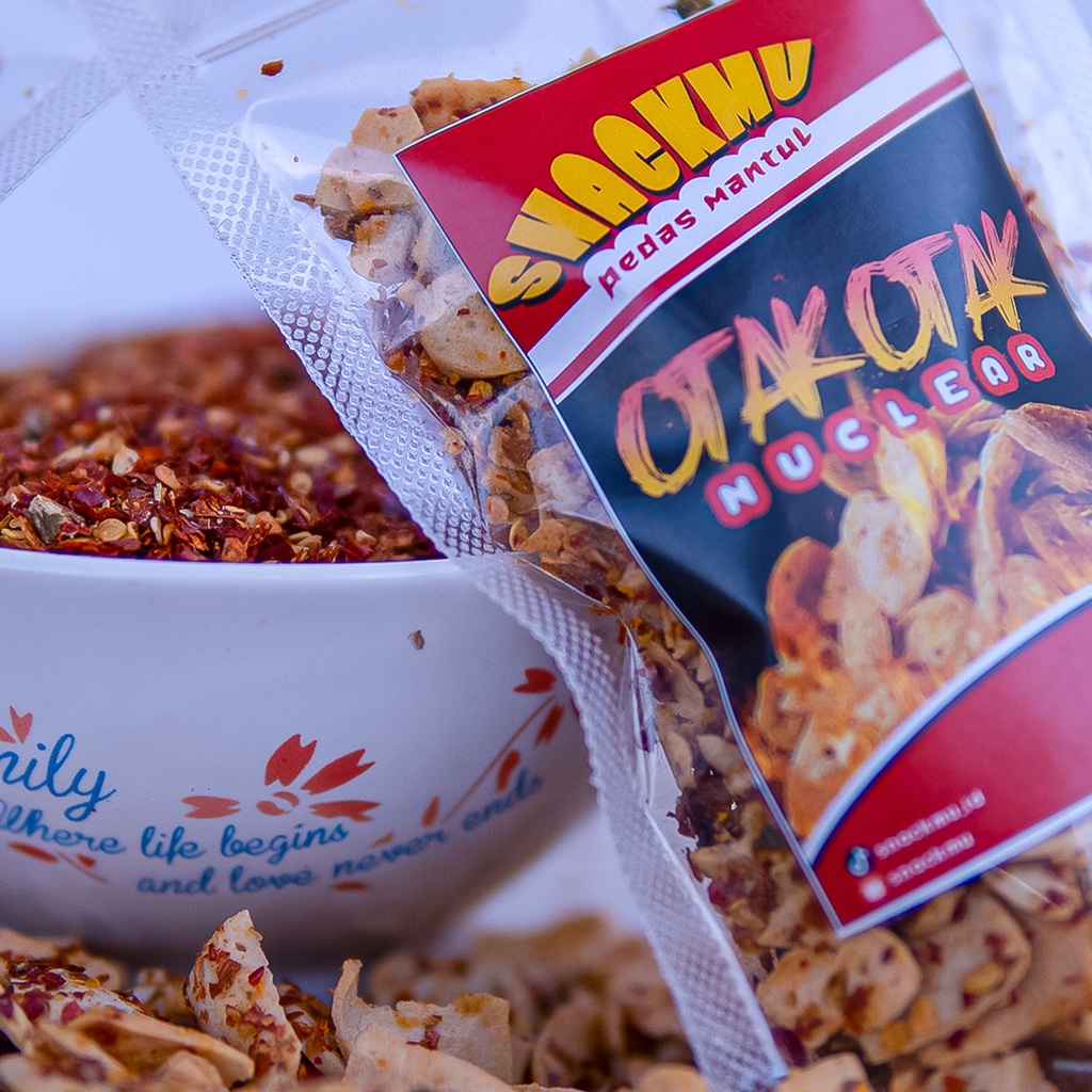 

Otak Otak Pedas Mantul Daun Jeruk 100gr - Snackmu Cemilanmu | Otak Otak Nuclear | Otak Otak Nuklir | snack otak otak
