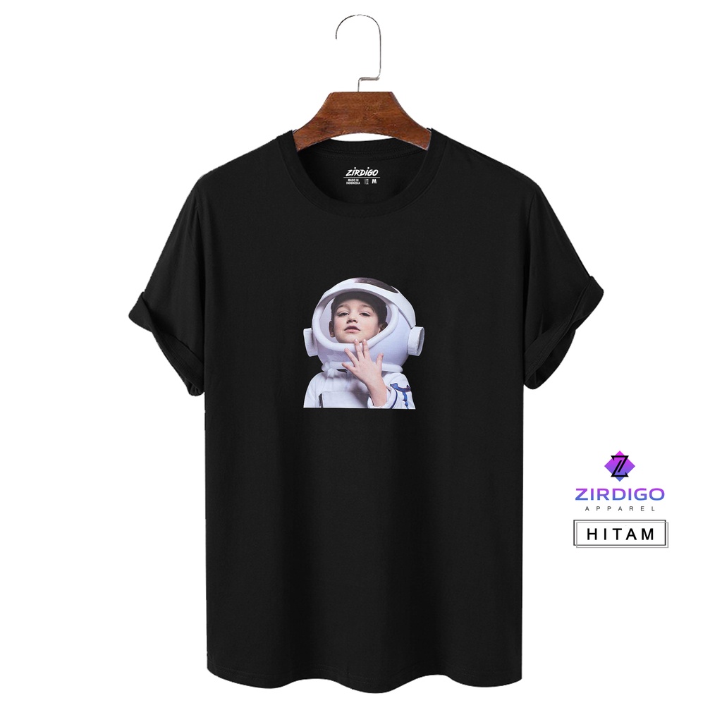 COD Baju Kaos Distro Astronot Bocil Lengan Pendek Premium Quality Printing Kaos Murah Kaos Gambar Terlaris