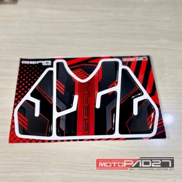 Sticker stiker deckpad resin timbul Yamaha Mio GEAR 125