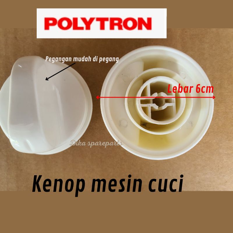 KENOP MESIN CUCI POLYTRON