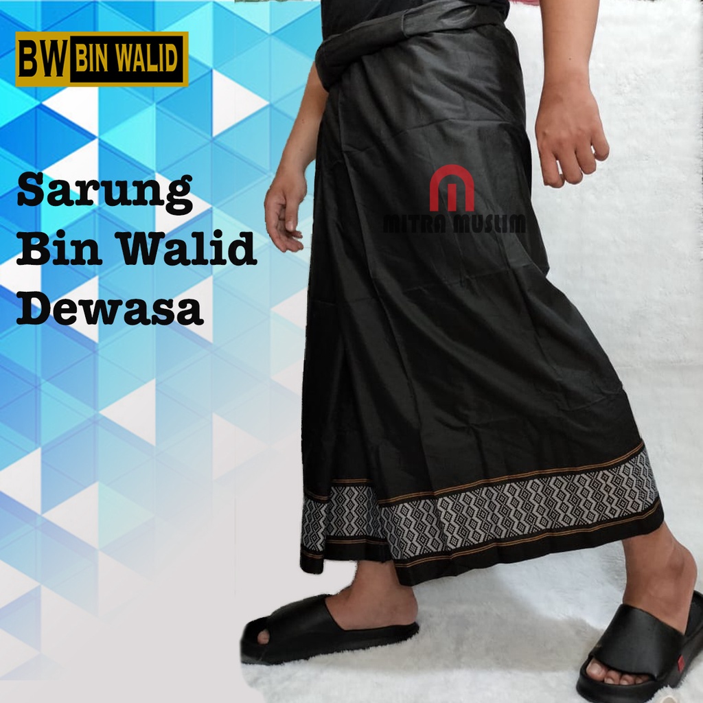 Sarung Tenun Songket Kain Sarong Murah Bin Walid  Dewasa