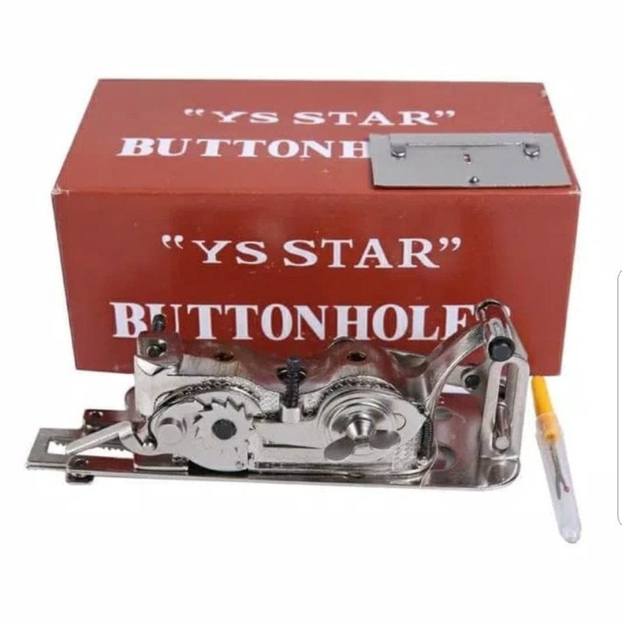Alat Lubang Kancing Merk YS STAR TYPE YS-4454 Button Holler untuk mesin jahit hitam