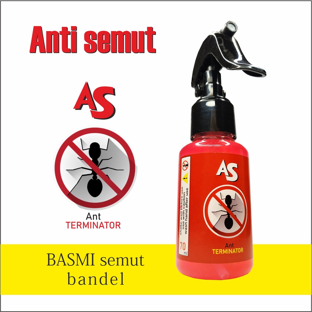 Anti SEMUT AS rangrang nyangkrang hitam besar BASMI TUNTAS 70ml