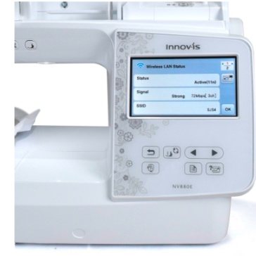 Mesin Bordir BROTHER INNOVIS NV 880E - Bordir Komputer Portable