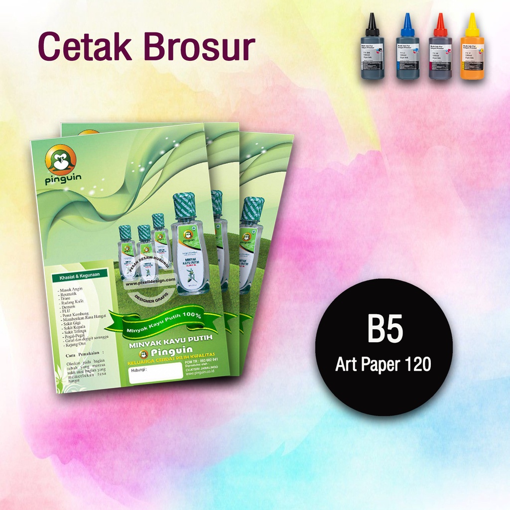 

Cetak Brosur B5 Art Paper tanpa minimal Order (SEHARI JADI)