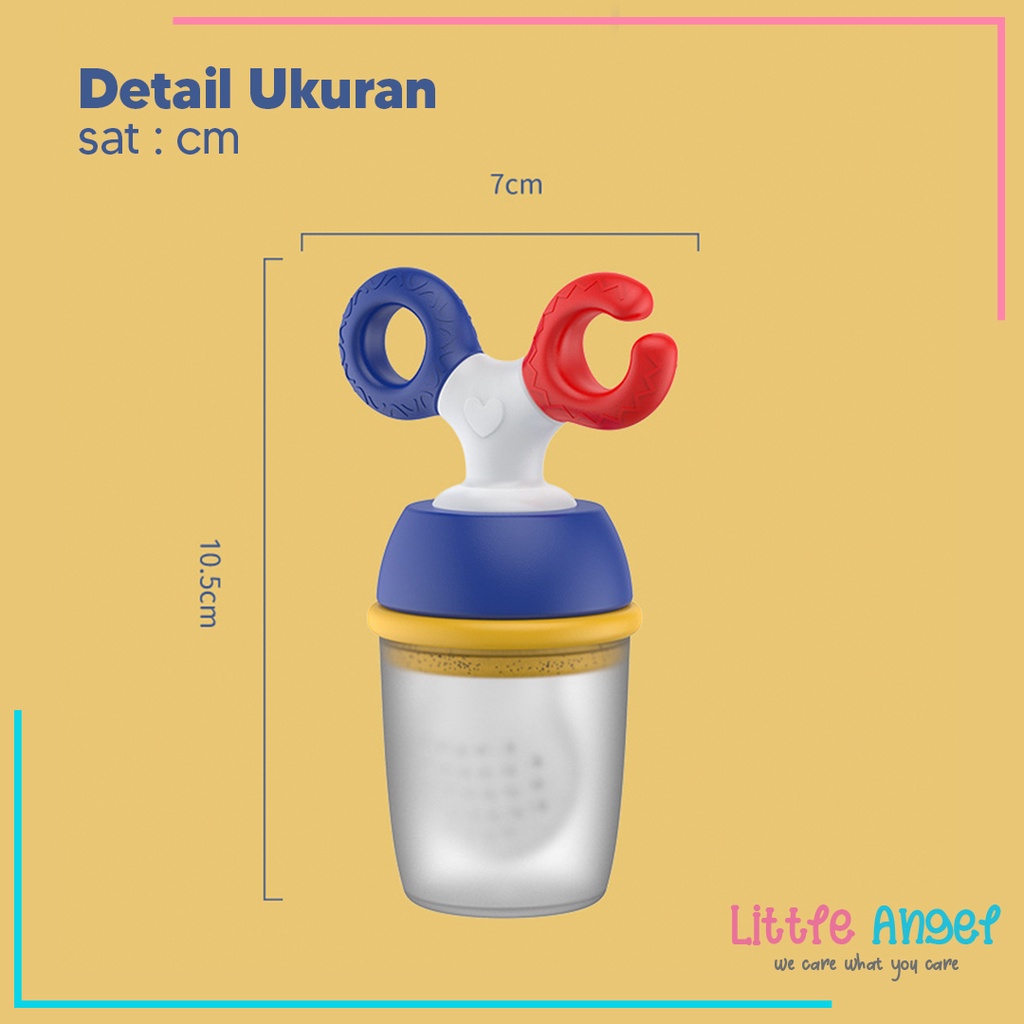 DOT BUAH EMPENG BAYI MPASI Multifungsi Mainan Gigitan Anak Bayi Baby Fruit Feeder Rattle Pacifier Original BPA FREE PREMIUM