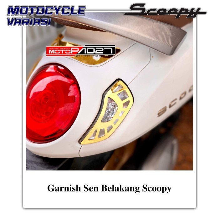 Garnish Sen Belakang Scoopy Garnis Sen Scoopy 2020-2022