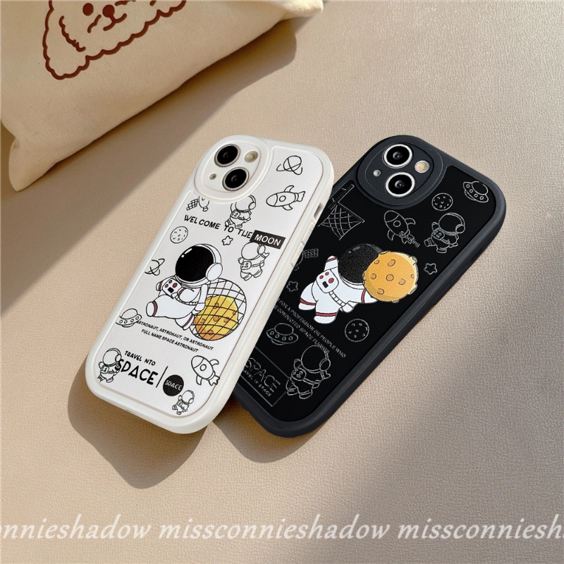 Soft Case Motif Kartun NASA NFC Untuk Redmi 9A 10 10C 9T 9C 10A Note 11Pro + Note 10 8 11T M3 Note 10Pro 9s 10s Mi 12 11T M3 X3