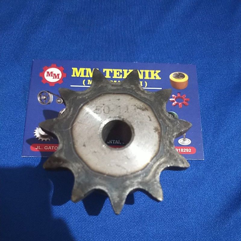 Sprocket RS 50 x 11 T Gear Rantai Single Gir gigi Z 11T RS50 -1 50Z11 50X11T 50-1 tipe B Sproket spr 50-11T 50x1x11T 50-1-11T