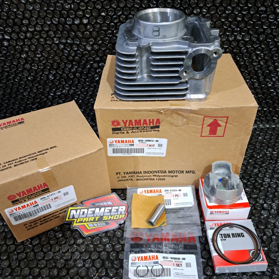 Blok Cylinder MIO M3 Original Boring Bureng Yamaha MIO M3 Ori YGP