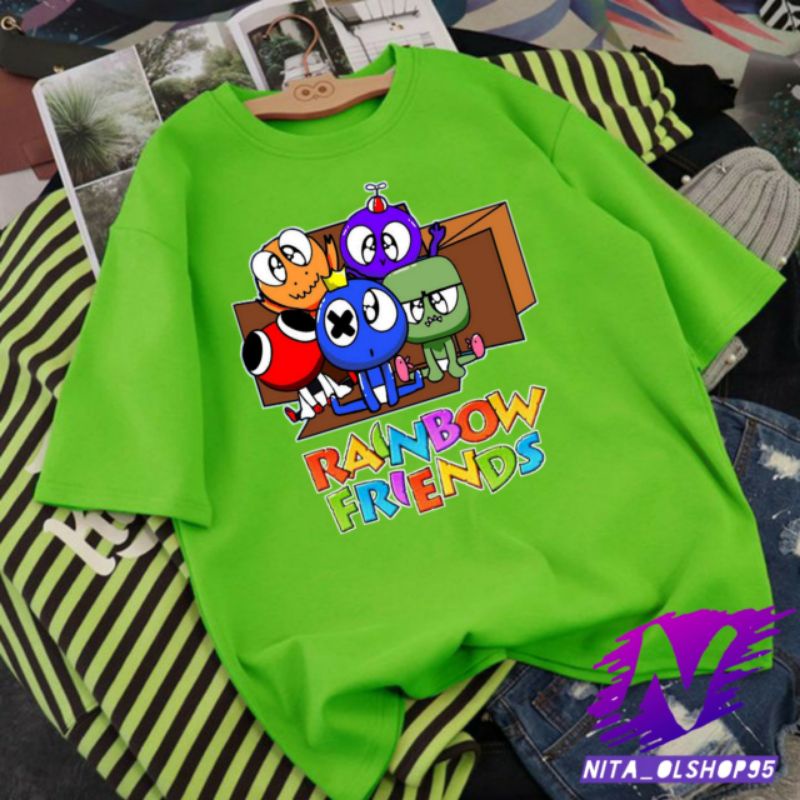baju anak kaos anak rainbow friends Roblox game baju rainbow friends anak