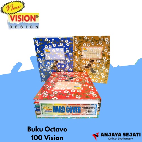 

Buku Octavo 100 Vision | Buku Tulis Octavo | Hardcover Octavo | Perpack