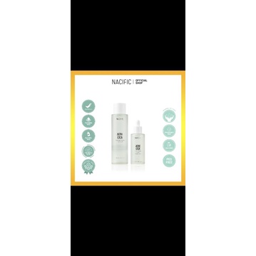 READY Toner + Serum + Cream Nacific hyal booster red origin aha bha acne cica phyto niacin, fresh he