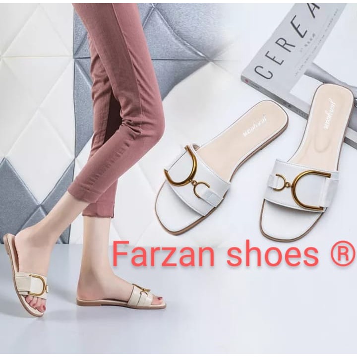 COD VIRAL SANDAL TEPLEK WANITA KOREA STYLE NHA 03 SERBA SHOES