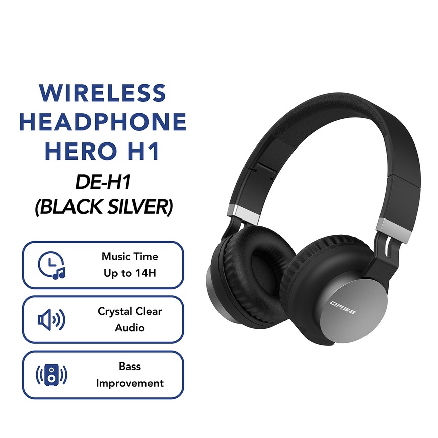 HEADPHONE BLUETOOTH WIRELESS OASE DE-H1