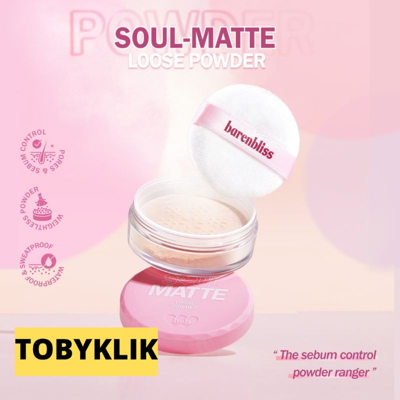 BNB barenbliss Soul-Mate Loose Powder Korea Bedak Tabur | Kontrol Pori-pori dan Sebum |