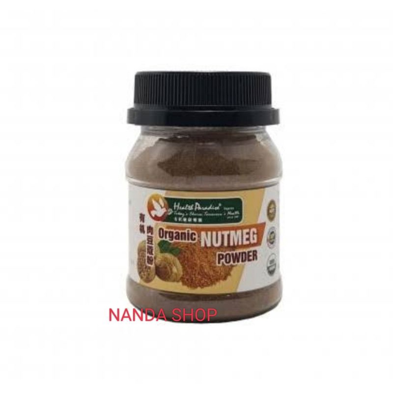 

Health paradise organic Nutmeg powder 80gr