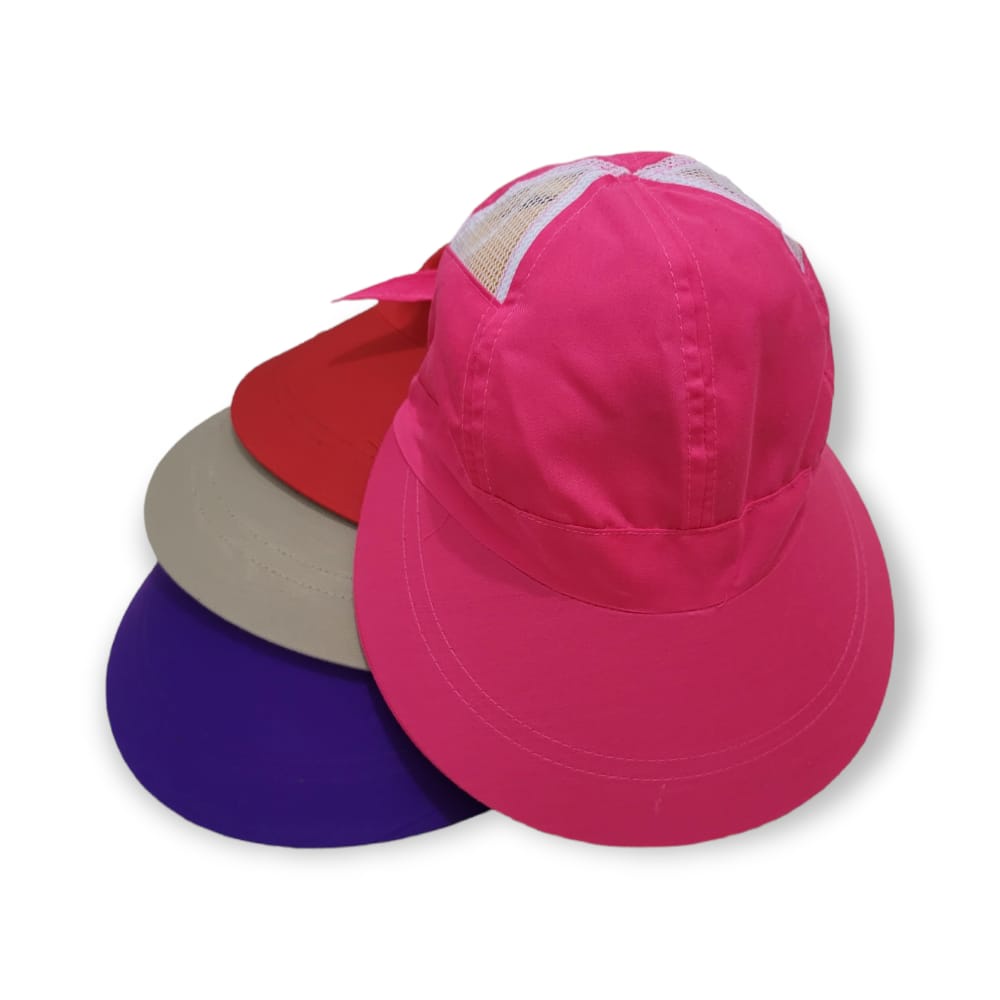 TOPI GOLF CADDY MOTIF JARING ANTI UV Topi caddy wanita resleting senam olahraga golf gerak jalan tenis jumba