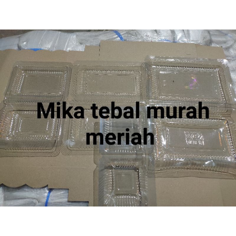 

Mika Plastik/ mika kue / mika donat / mika lemper Tebal murah meriah