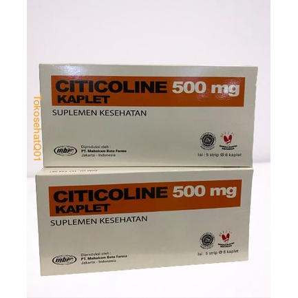 Citicoline 500 mg Tablet / Suplemen Otak