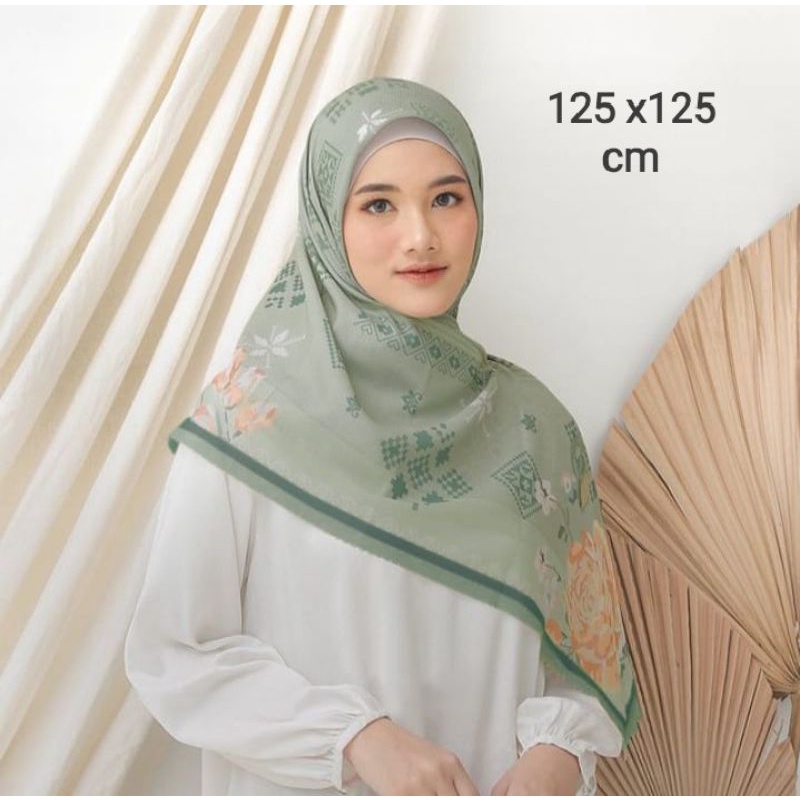 PROMO / SYARI NILUHAA SAGE / JILBAB VOAL PREMIUM / GROSIR HIJAB / HIJAB SEGI EMPAT / VOAL MOTIF PREM