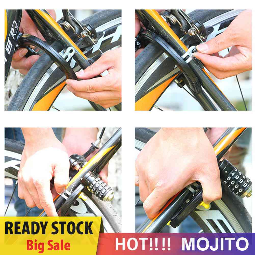 Kunci Sepeda Anti Maling Bentuk Tapal Kuda Dengan Password