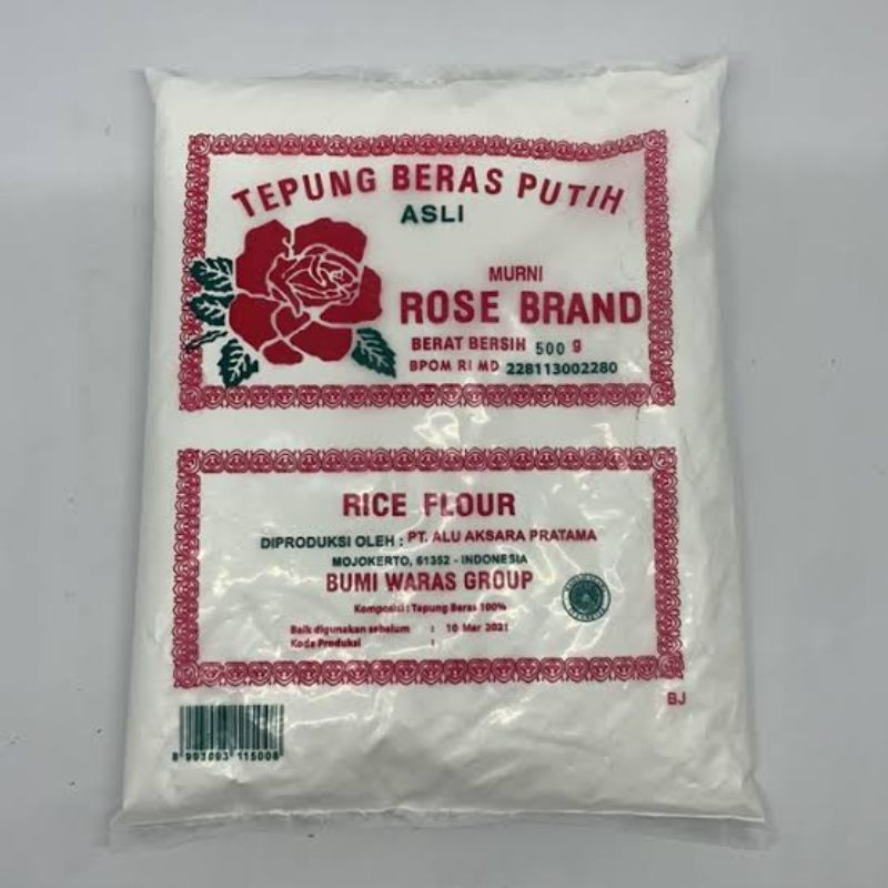 

tepung beras rose brand 500gr