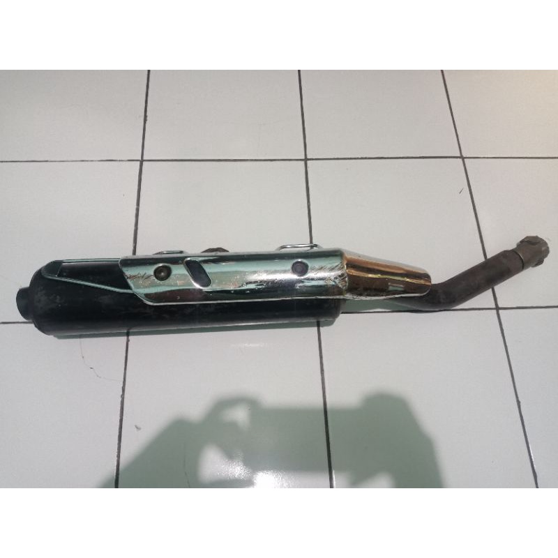 knalpot silincer scorpio original copotan 2nd