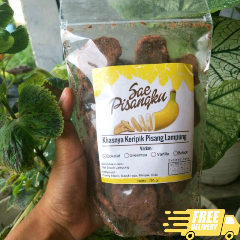 

Aneka Keripik Pisang Coklat Lampung Kemasan (125 gr)