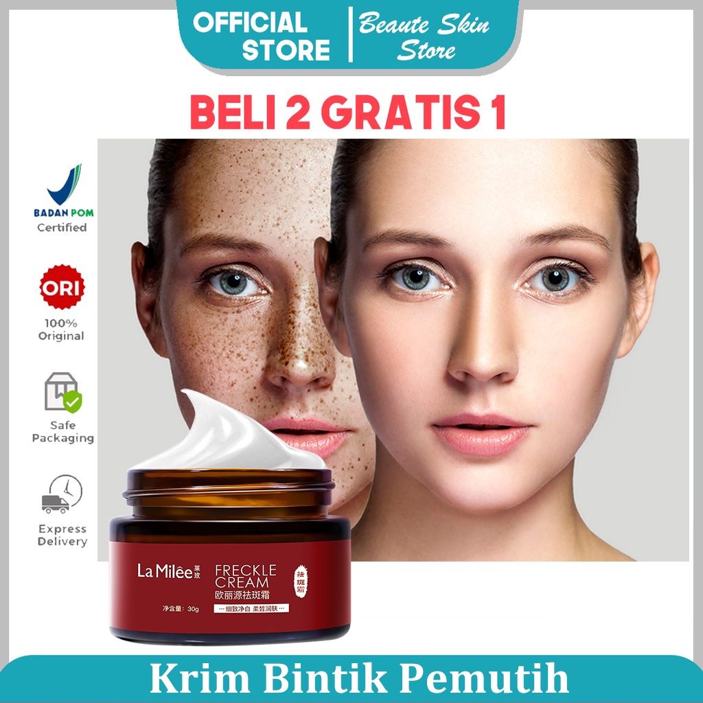 Krim pemutih Bintik Krim Pemutih Krim Pemutih wajah Krim Penghilang Melasma 30G