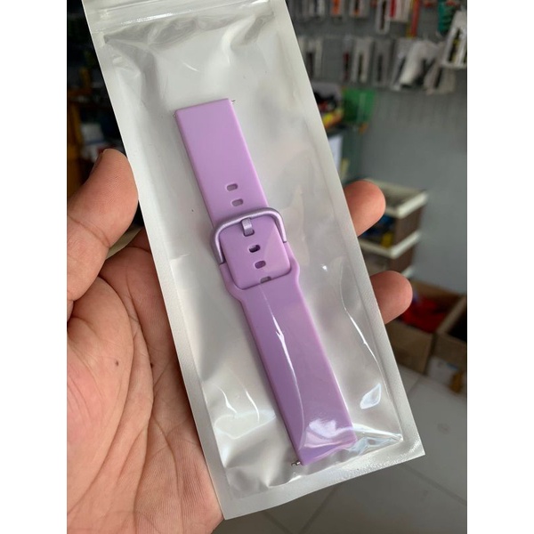 Strap Tali Jam Tangan Silikon lembut smartwatch unggu 20mm