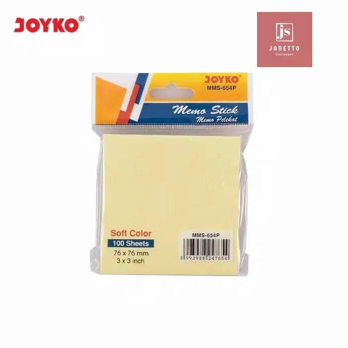 

Memo Stick Sticky Note Joyko MMS-654P Soft Color