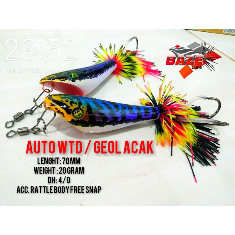 BAZE LURE GEOL 6CM