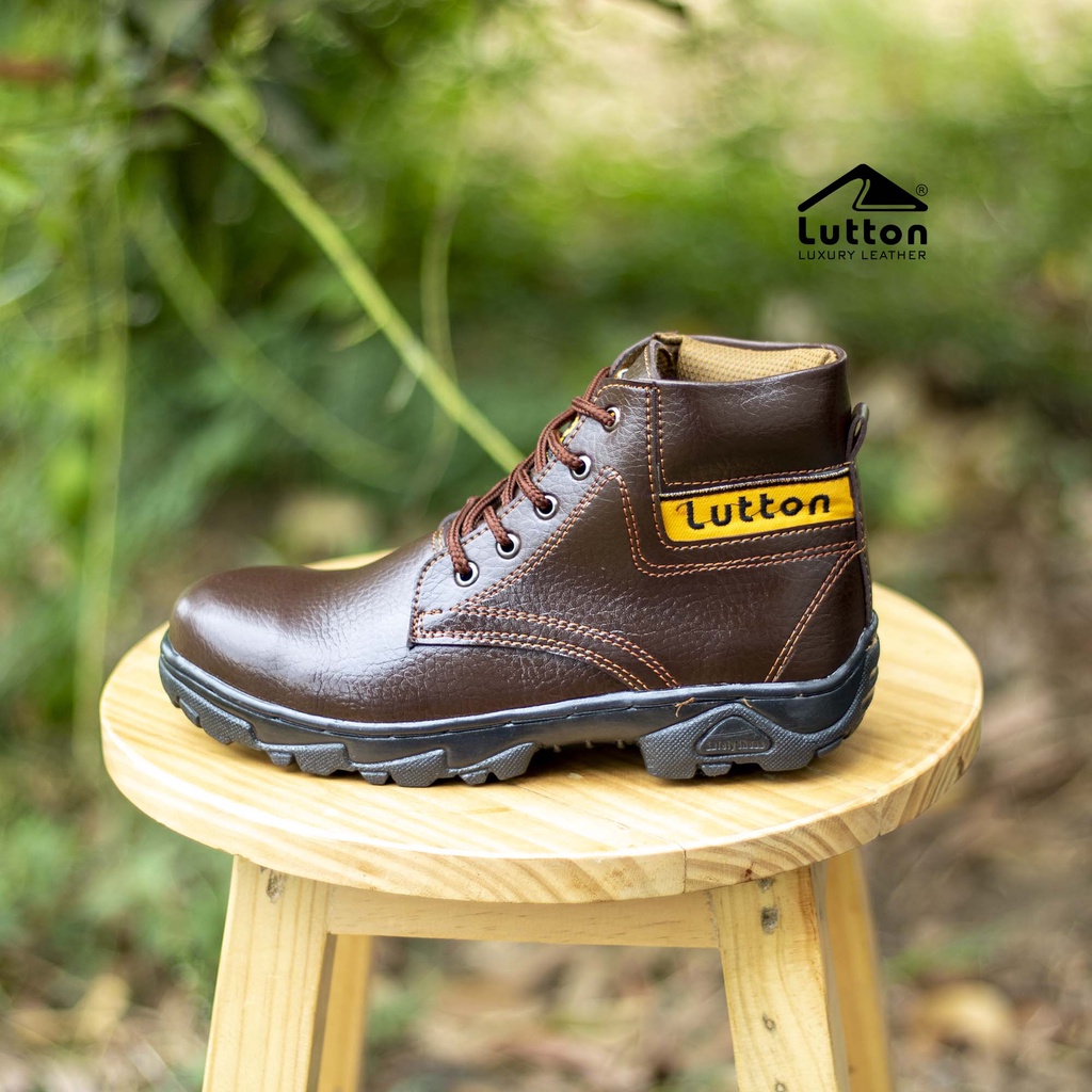 LUTTON 39-43 SEPATU SAFETY BOOTH NEW