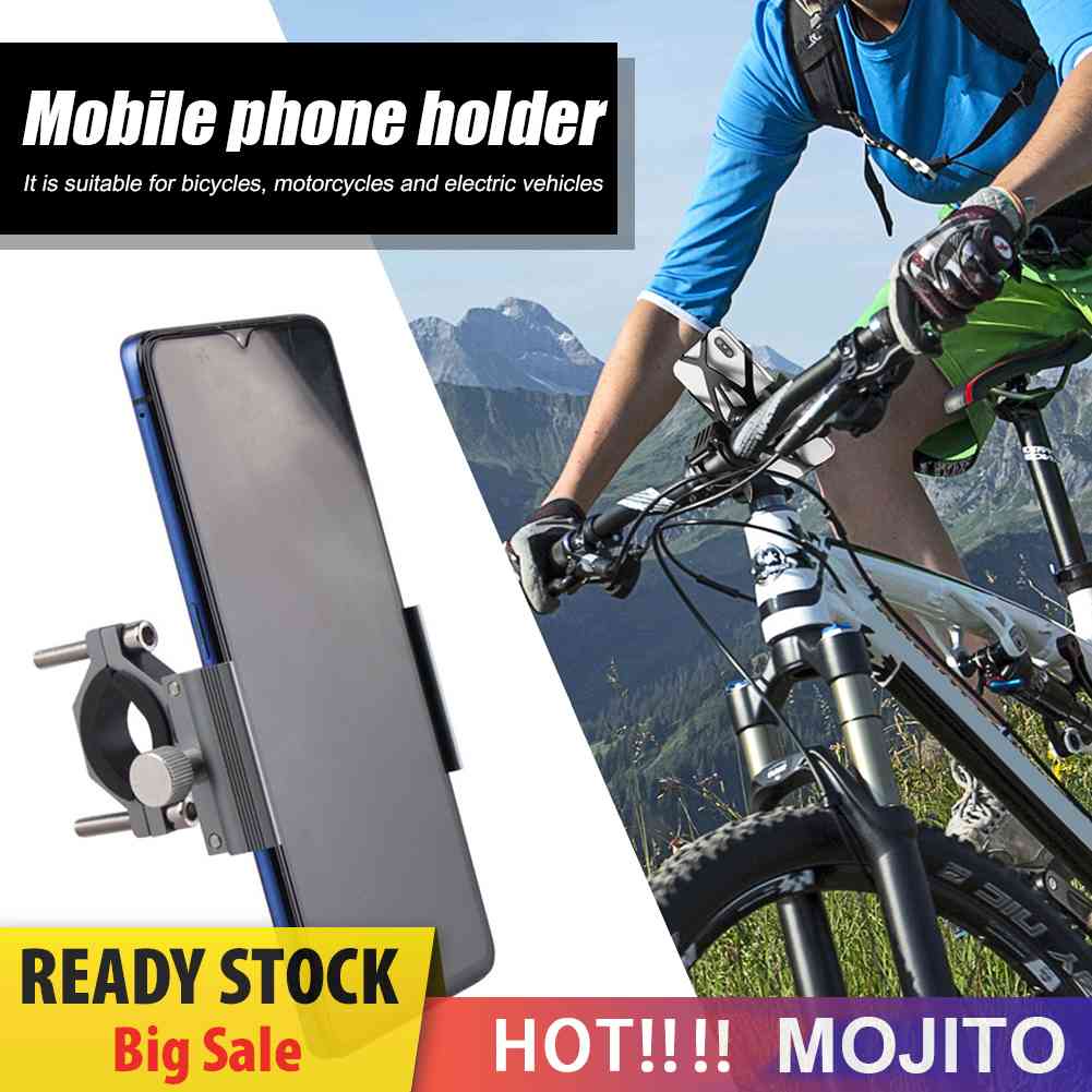 Mount Holder Hp Bahan Aluminum Alloy Untuk Stang Sepeda MTB