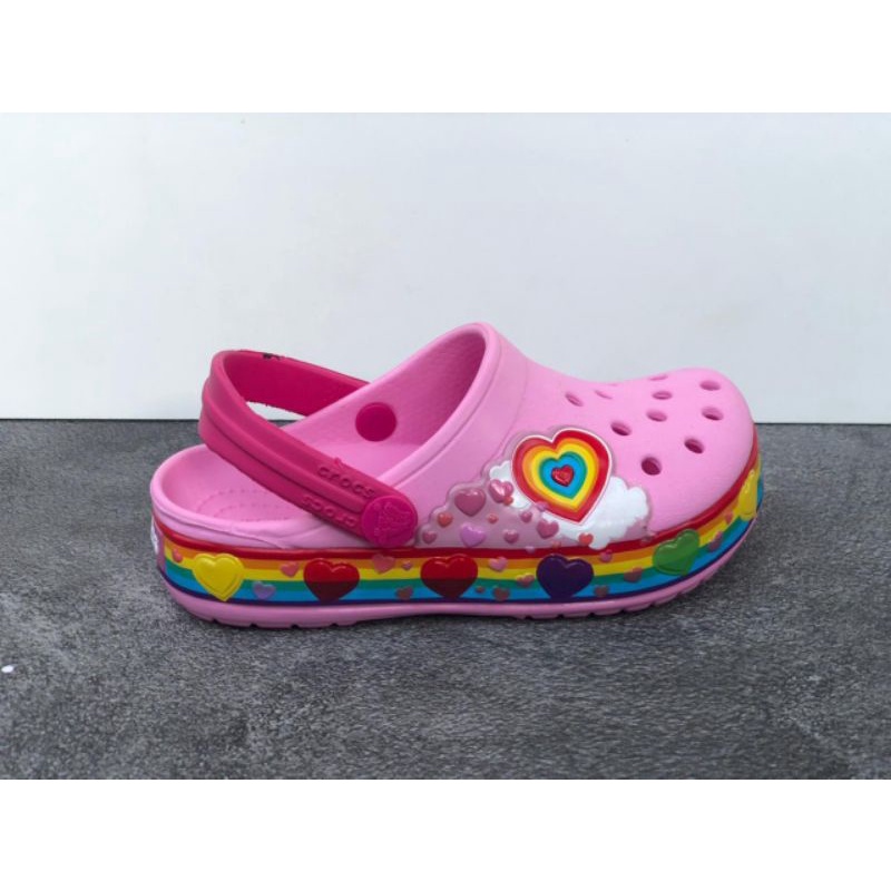 Crocs Funlab Anak Love / Sandal crocs anak cewe Love