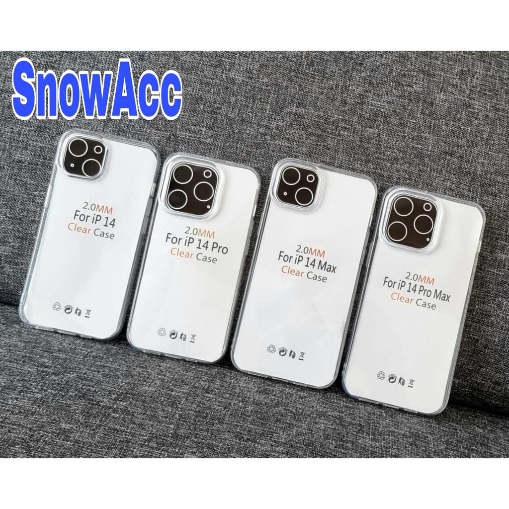 Soft Case iPhone 14 / iPhone 14 Pro / iPhone 14 Plus / iPhone 14 Pro Max Clear Case