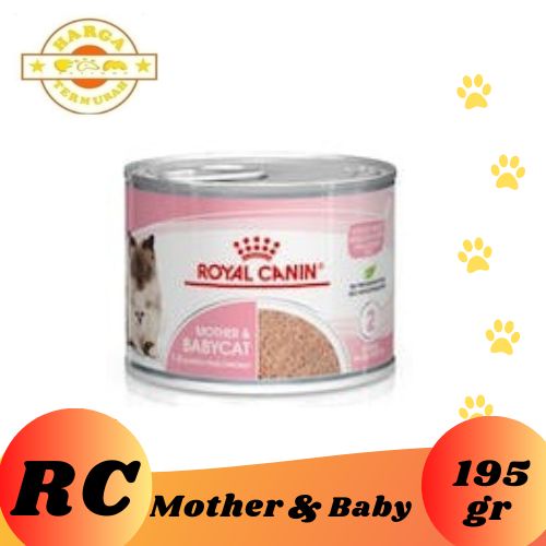 Royal canin mother and baby Cat kaleng can wet food makanan basah 195 gr