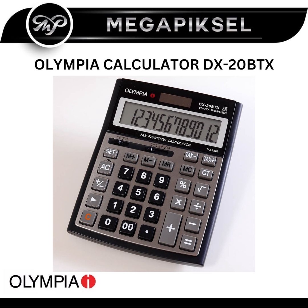 

OLYMPIA CALCULATOR DX-20BTX - Kalkulator