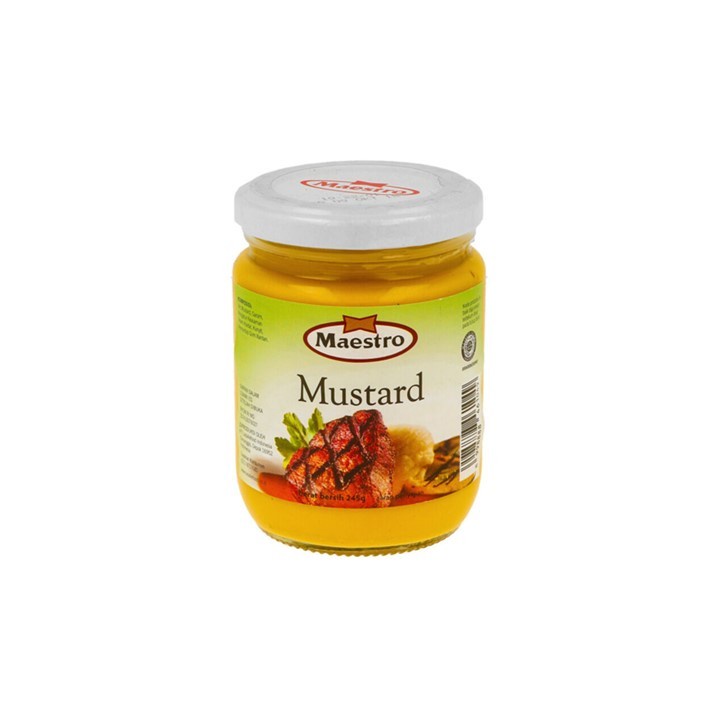 SAUS MUSTARD MAESTRO BOTOL 245GR