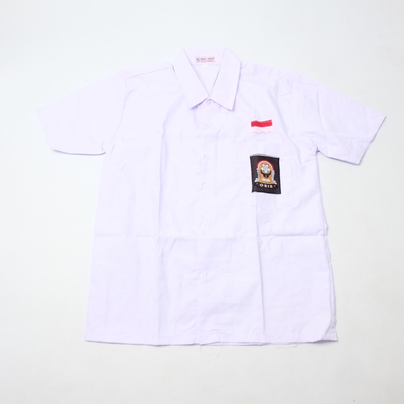 Baju Seragam Sekolah SMA Kemeja Putih Lengan PENDEK