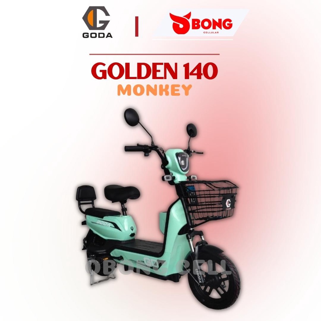 Sepeda Listrik Goda GD Golden 140 Monkey GD 140 Electric Bike 500 Watt