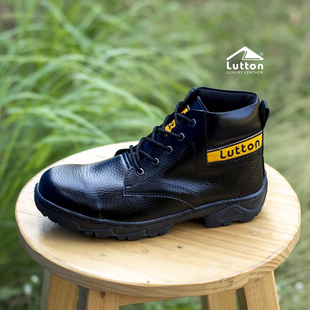 LUTTON 39-43 SEPATU SAFETY BOOTH NEW