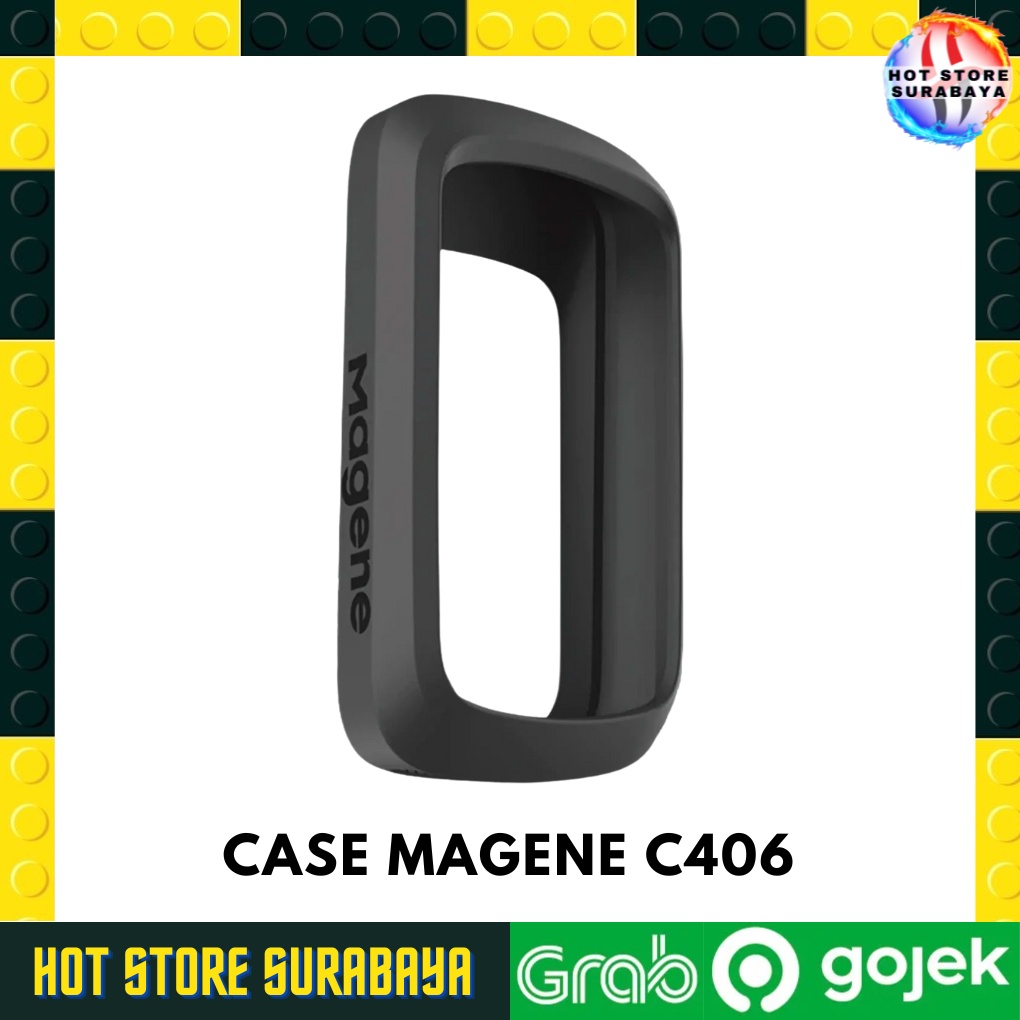 Cover Magene C406 - Hitam Original Premium Ori - Hitam HIGH QUALITY